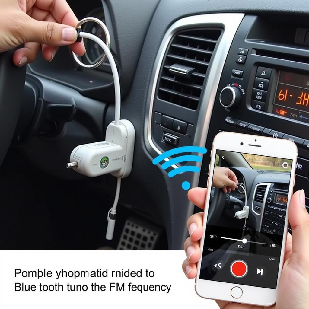 Setting up a Bluetooth FM Transmitter in Car