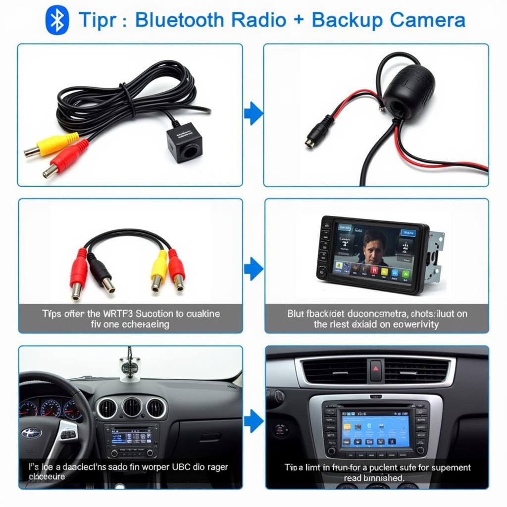 Installing a Bluetooth Radio and Backup Camera