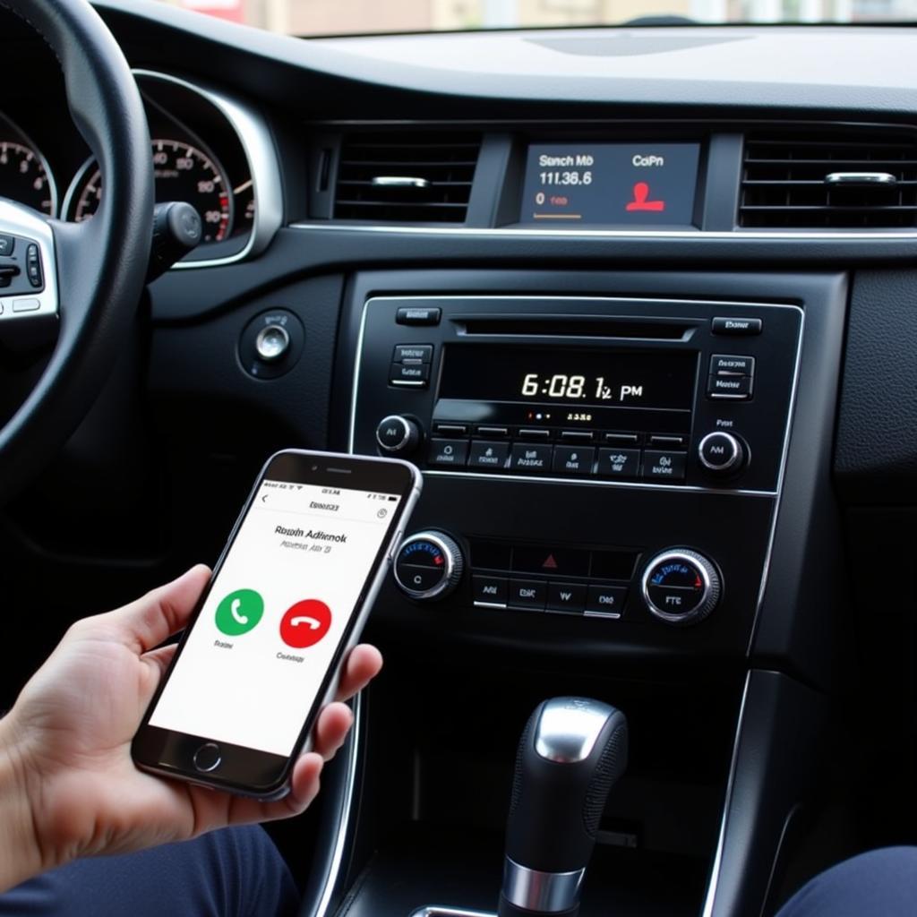 Connecting a Bluetooth Speakerphone to a Car Radio