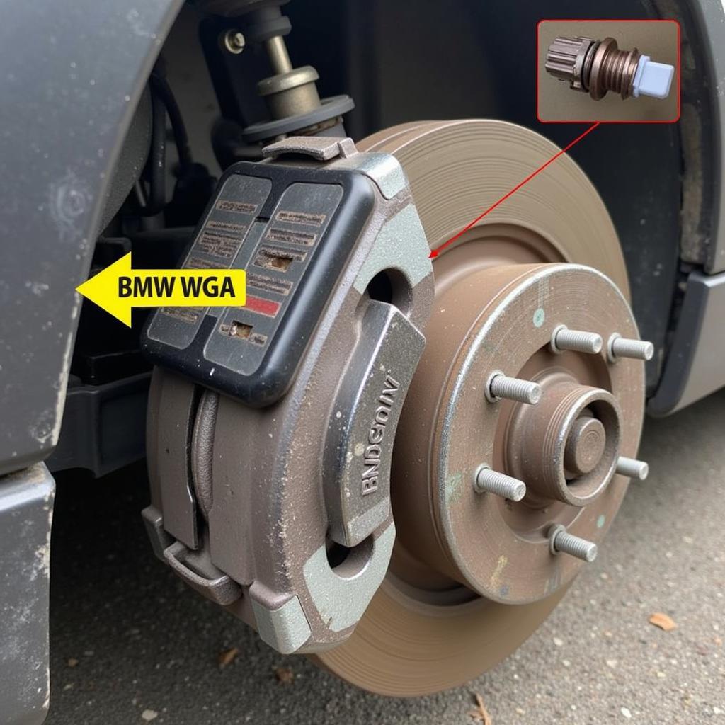 BMW 1 Series Brake Pad Wear Sensor