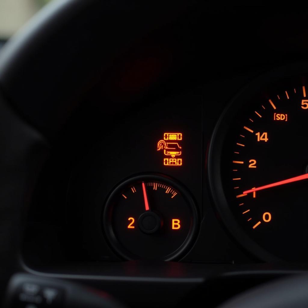 BMW 1 Series Brake Warning Light Illuminated on Dashboard