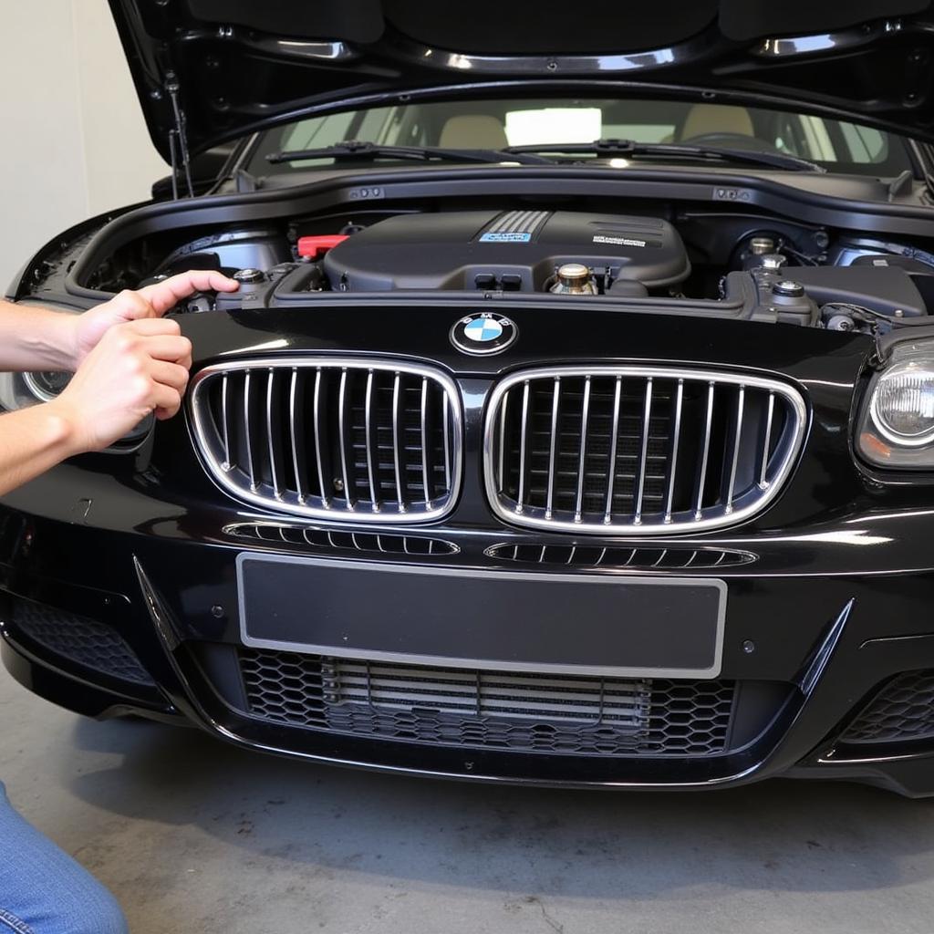 BMW 135i Routine Maintenance Check