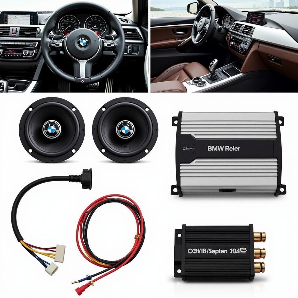 BMW 3 Series HiFi Sound System Components