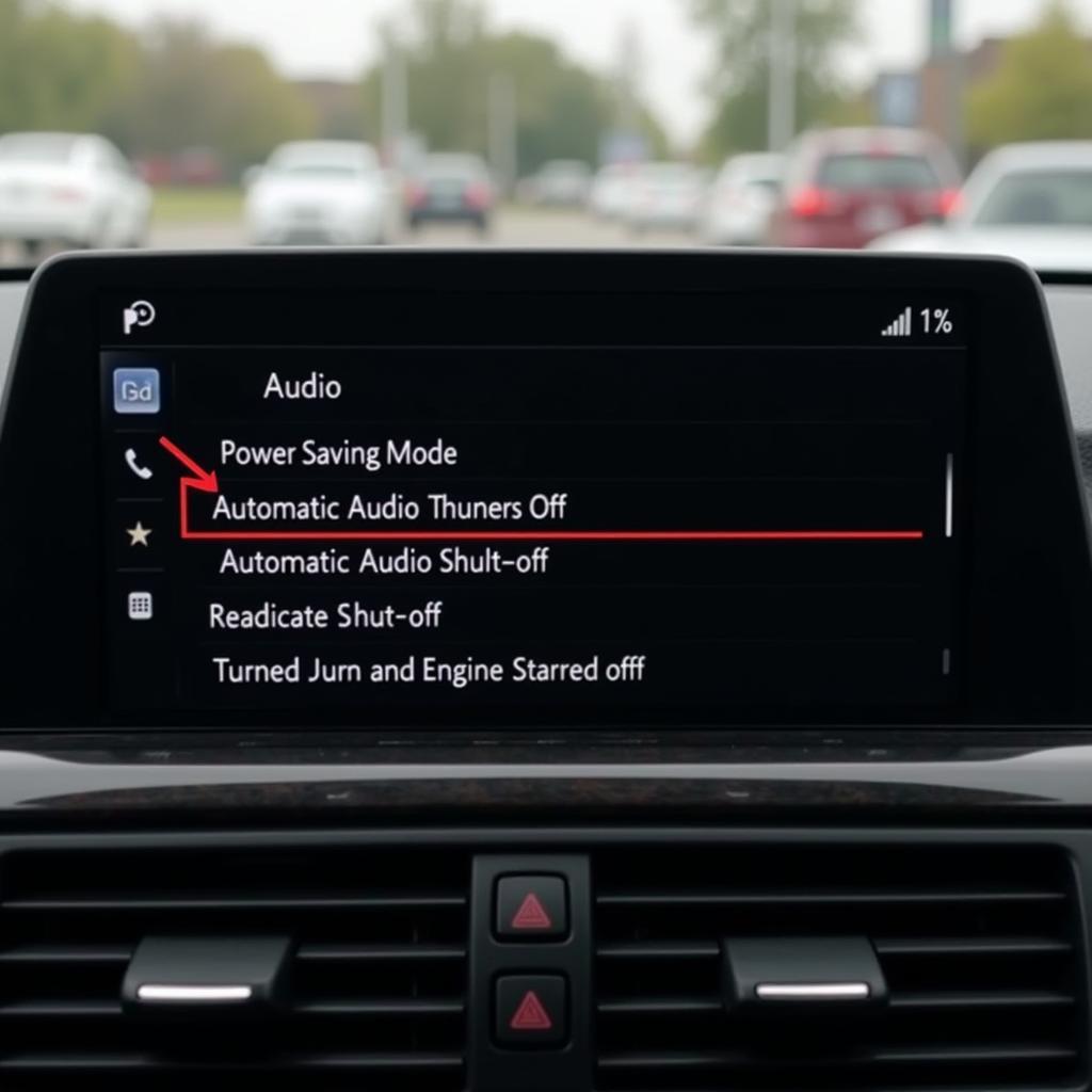 BMW 3 Series iDrive Audio Settings