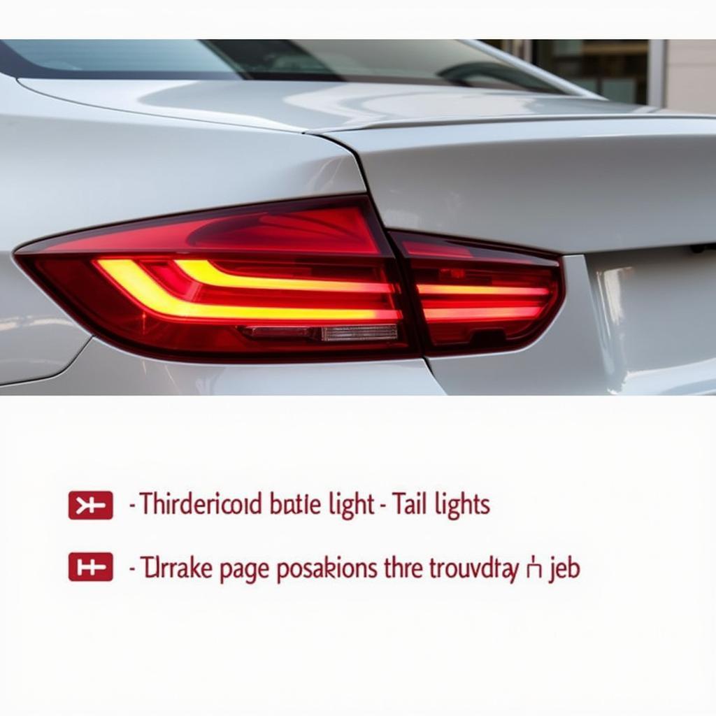 BMW 320i Brake Light Location