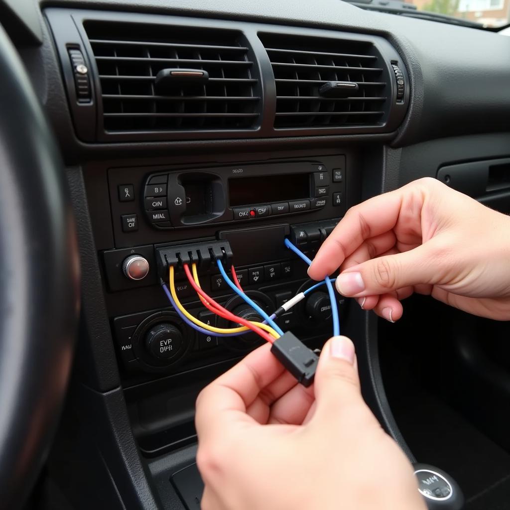 Checking the BMW 323i Stereo Wiring