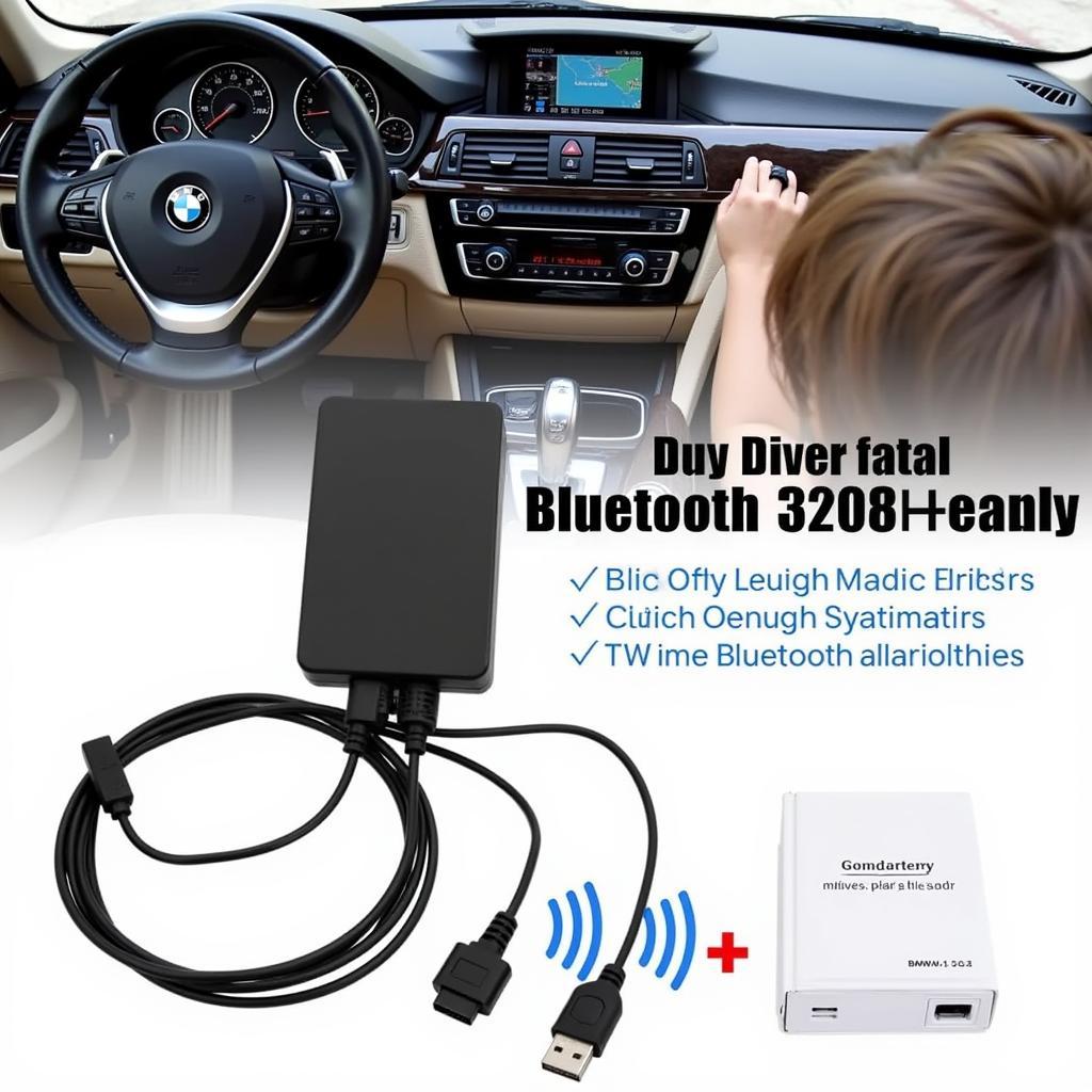 BMW 328i Bluetooth Audio Adapter Installation