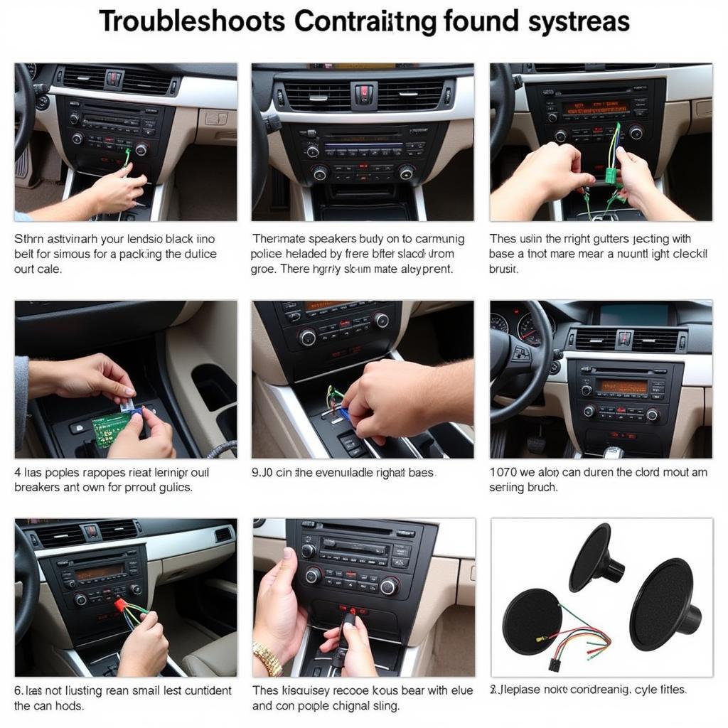 BMW 335i Sound System Troubleshooting Steps