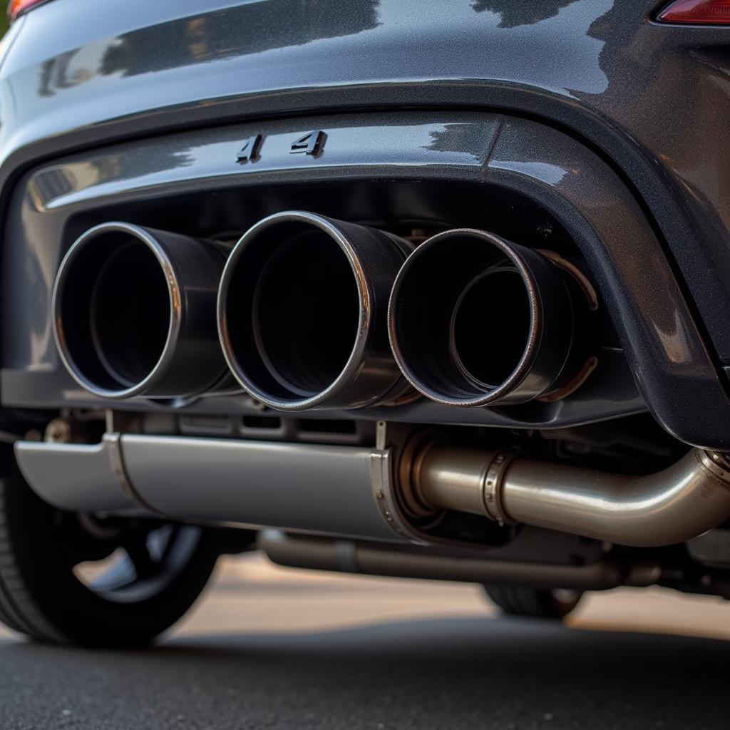 BMW 4.4 V8 Exhaust System