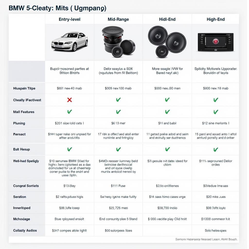 BMW 5 Series Audio Upgrade Kit Comparison