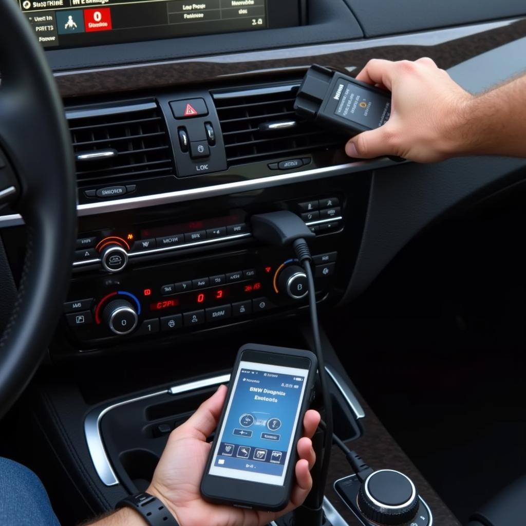 Diagnosing BMW 5 Series Bluetooth Audio Problems with Specialized Tools