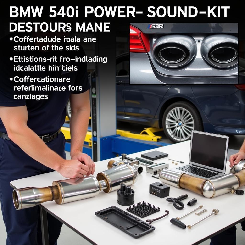 BMW 540i Power and Sound Kit Installation Process