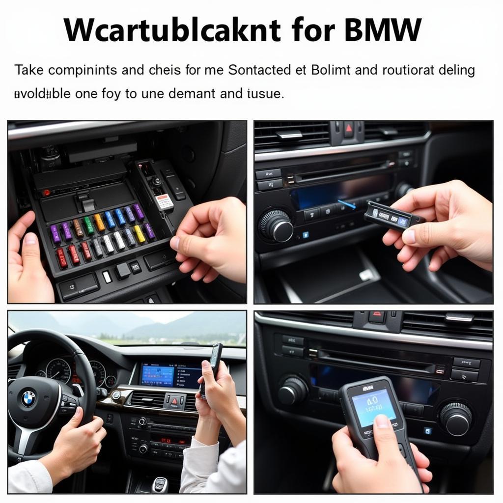 Troubleshooting a BMW 6 Series Audio System