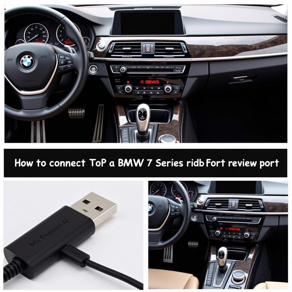 Connecting iPod to BMW 7 Series via USB