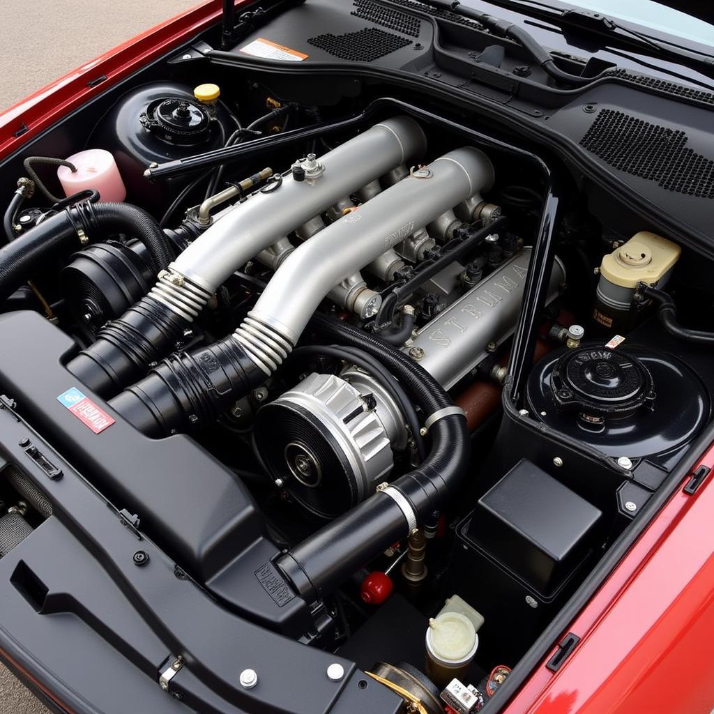 BMW 850 CSi V12 Engine