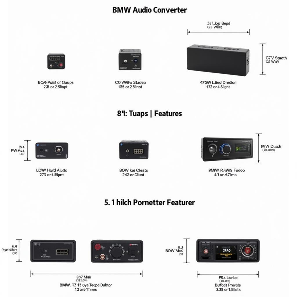 Different Types of BMW Audio Converters