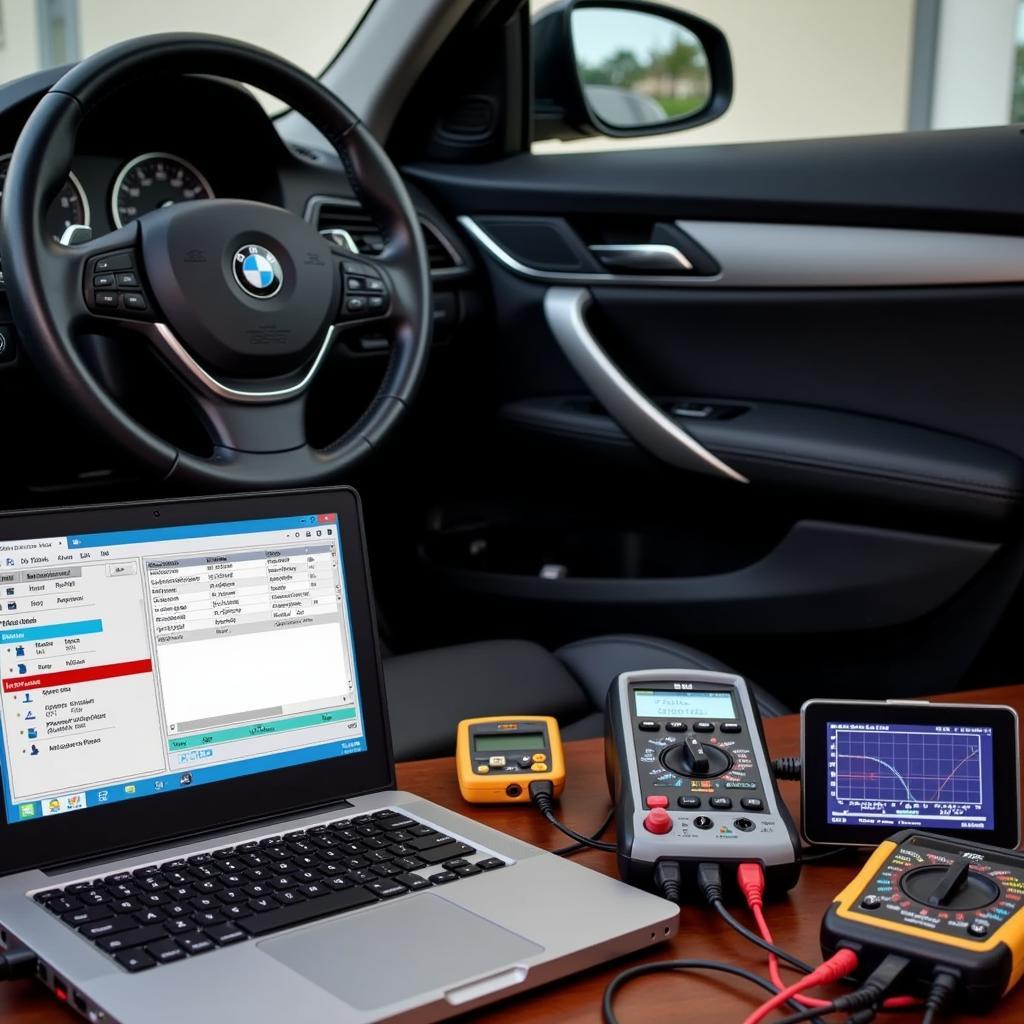 BMW Diagnostic Tools for Audio, Telephone, and Mechanical Issues