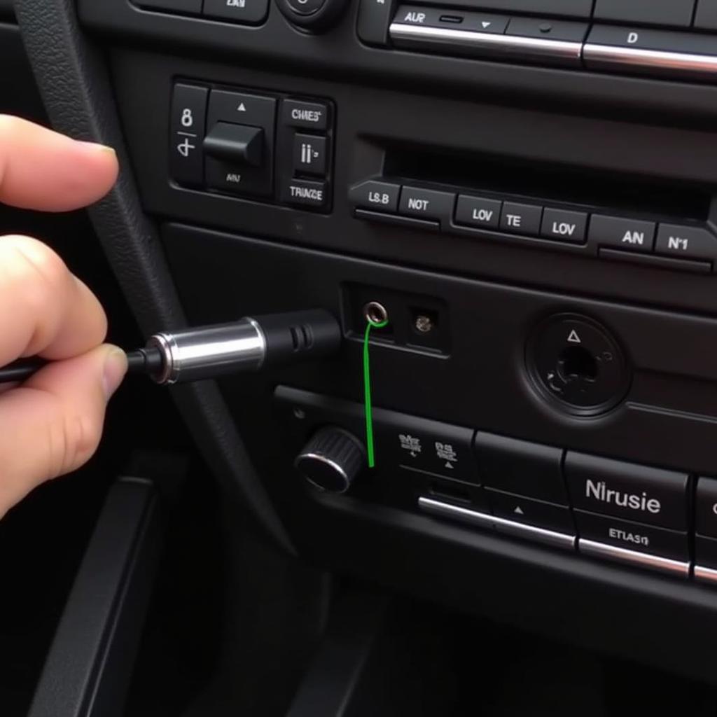 Checking BMW Aux Cable Connection