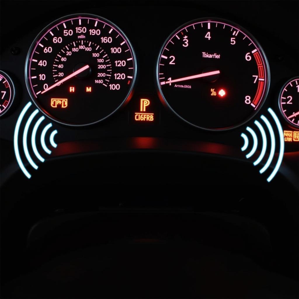 BMW Dashboard Warning Lights with Beeping Sound