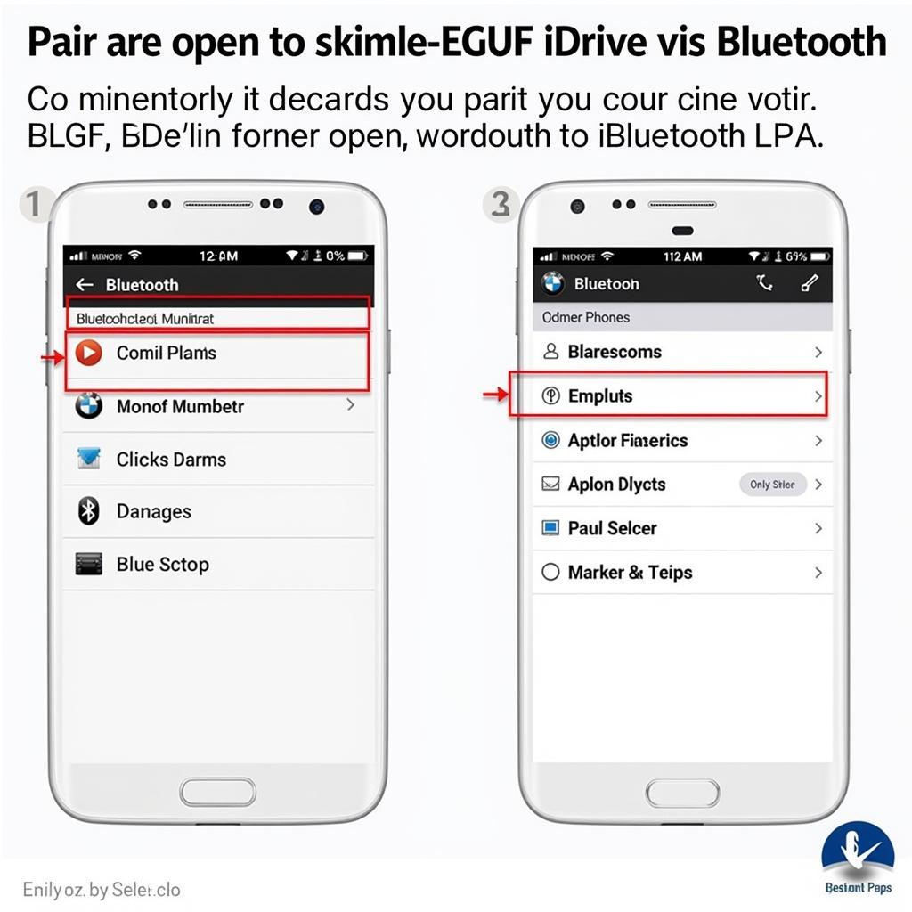 BMW Bluetooth Pairing Process