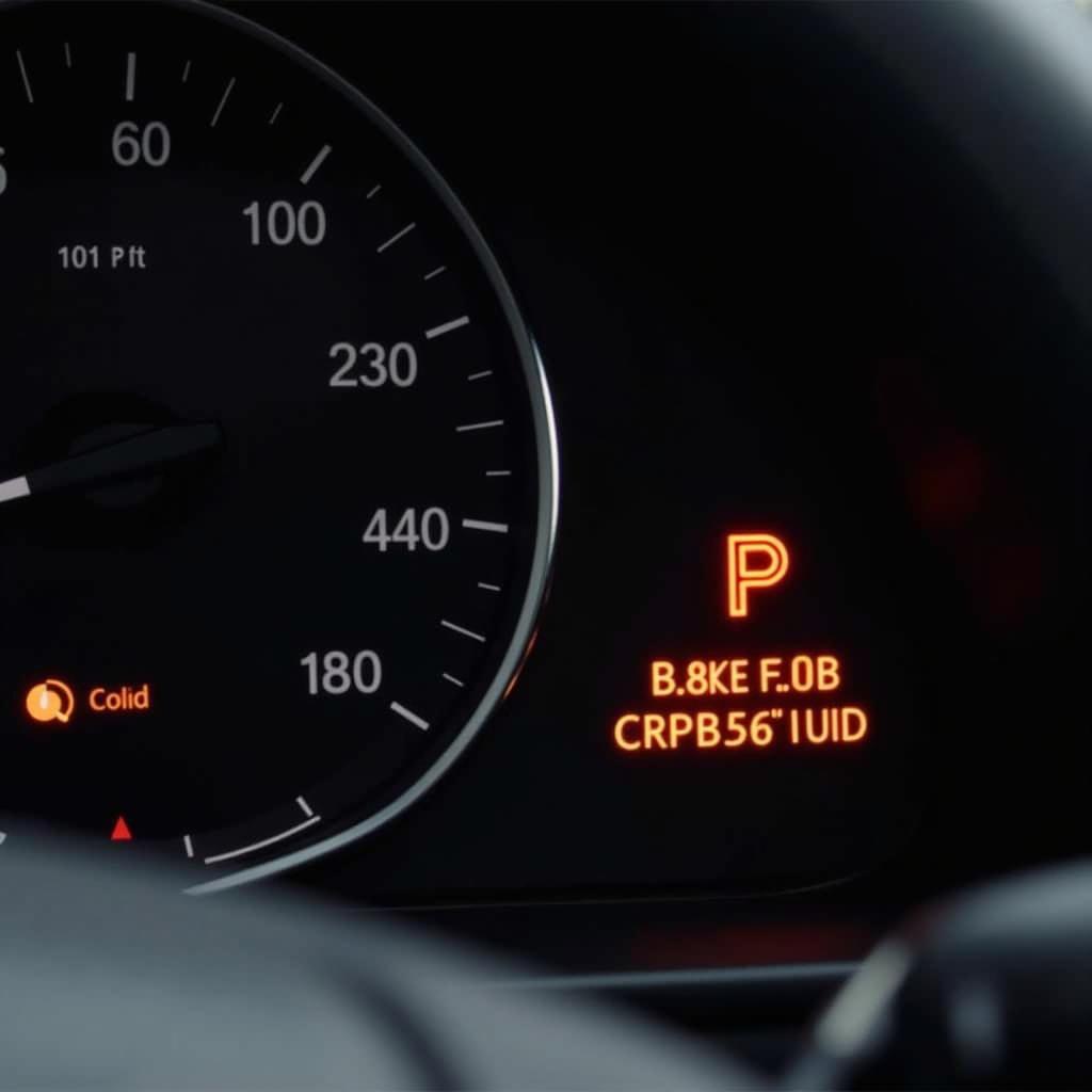 BMW Brake Fluid Warning Light on Dashboard