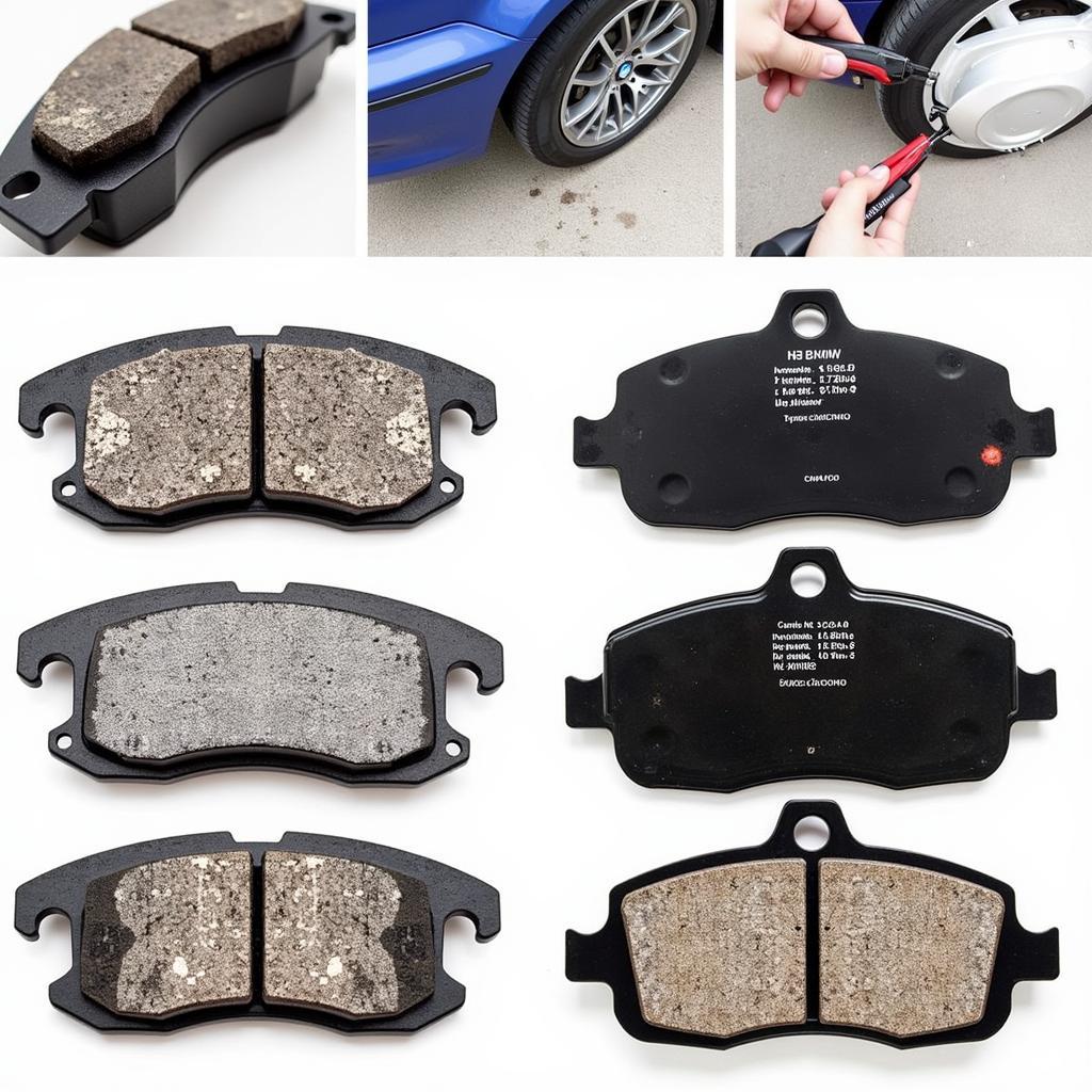 BMW Brake Pad Wear Inspection