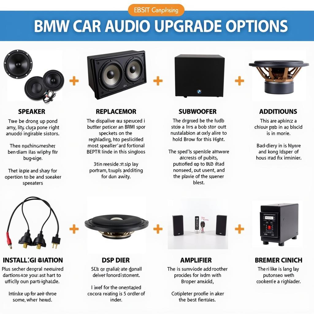 BMW Car Audio Upgrade Options