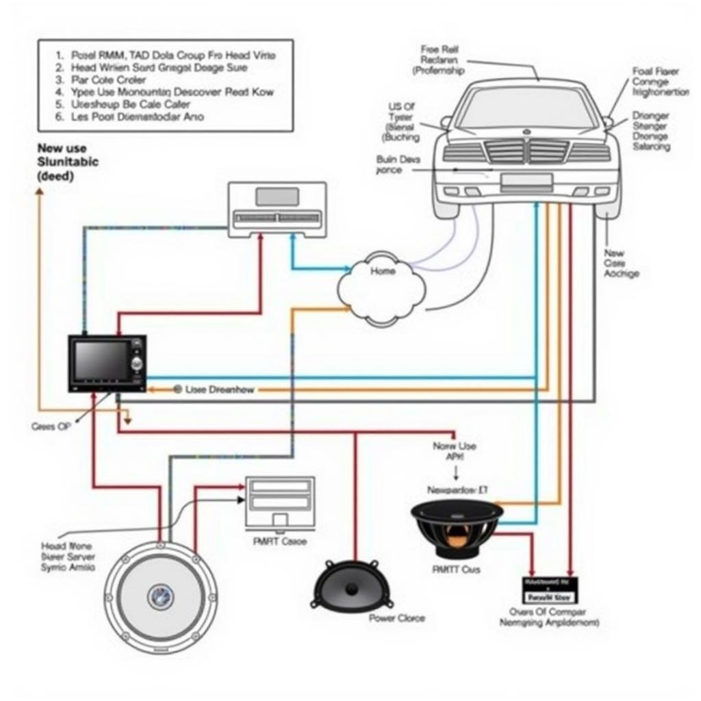 BMW Car Audio Wiring Diagram Explained