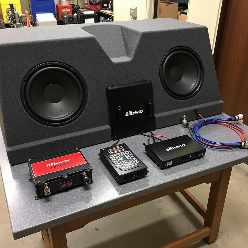 BMW Custom Audio Install Components