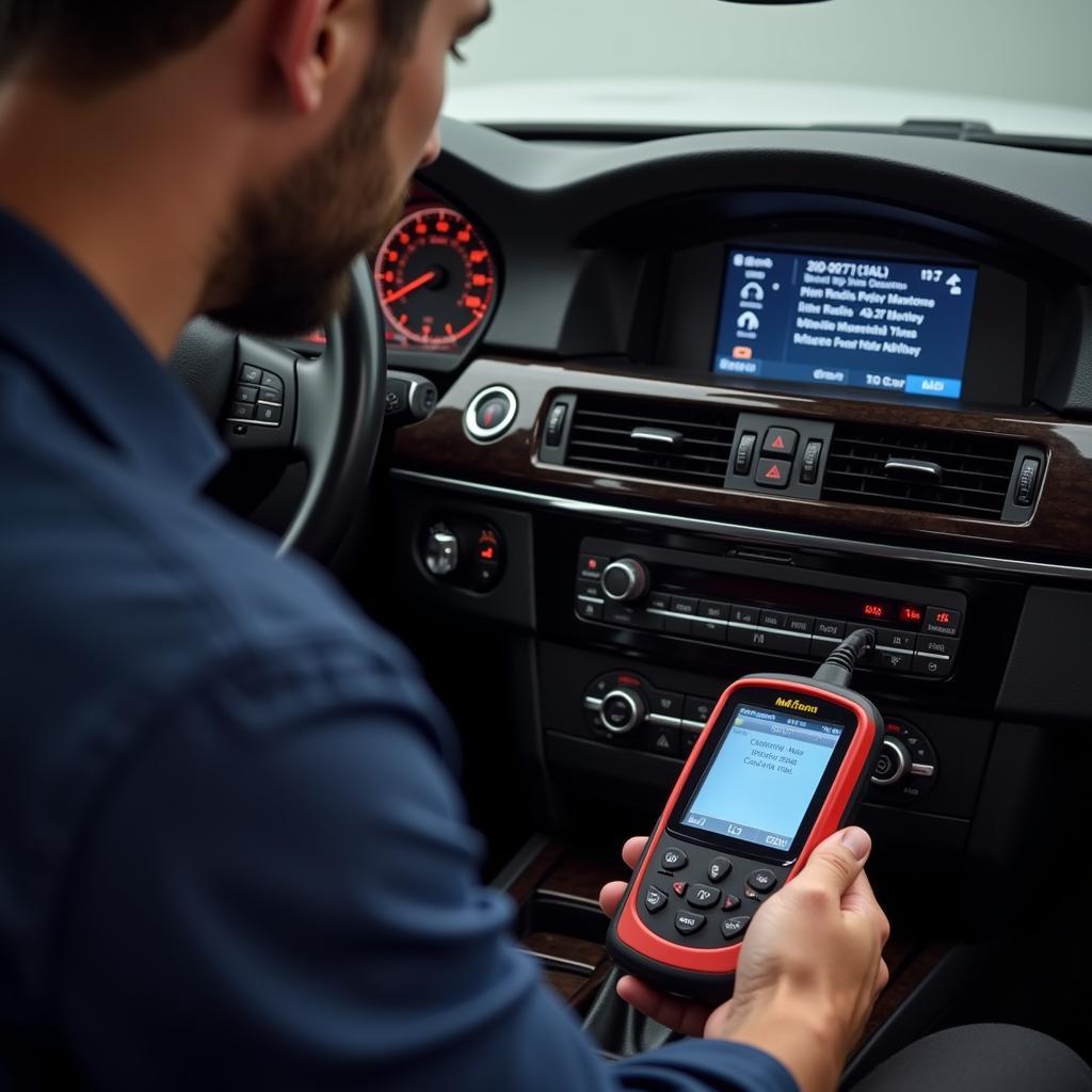 Using a BMW Diagnostic Scanner to Check Radio Issues