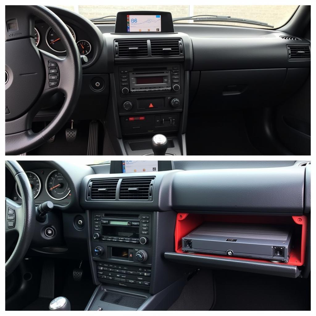 Modern Audio Upgrade in BMW E30: Enhanced Sound System