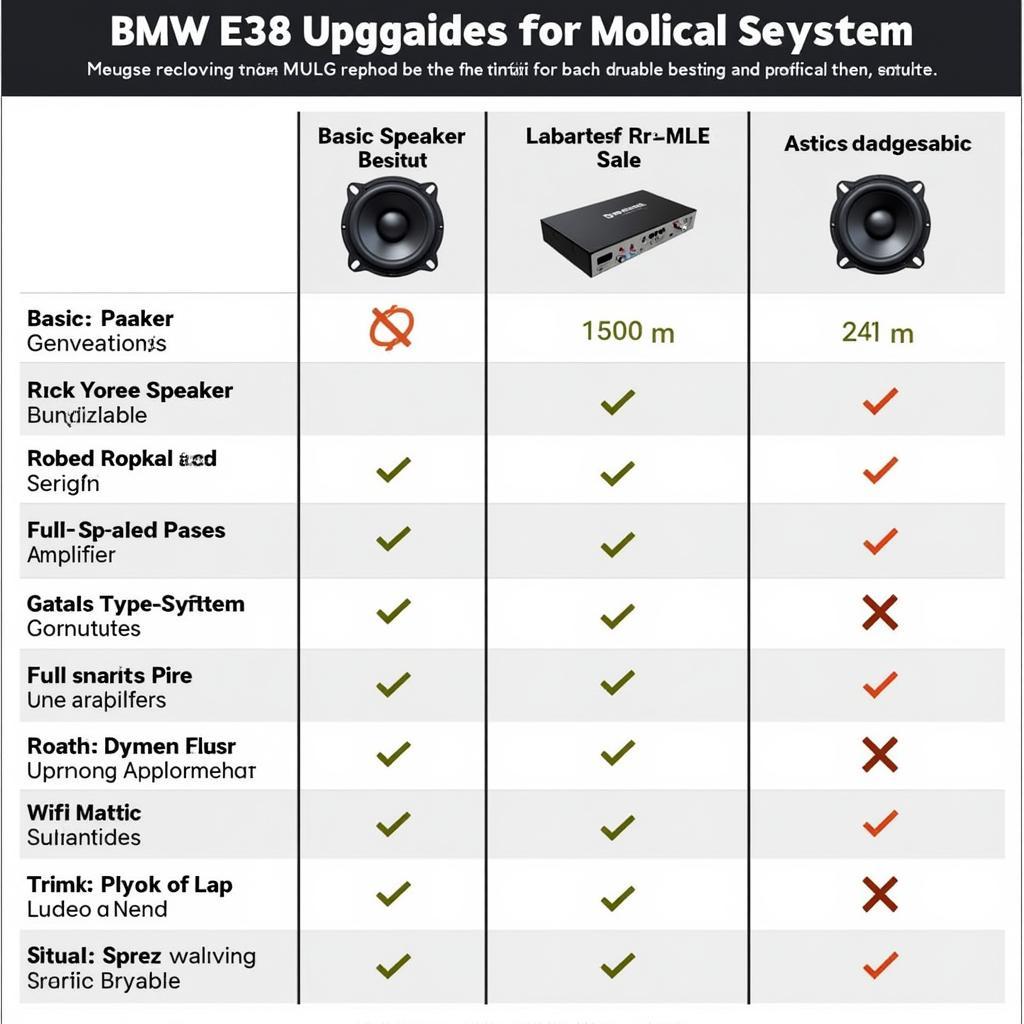 BMW E38 Audio Upgrade Options