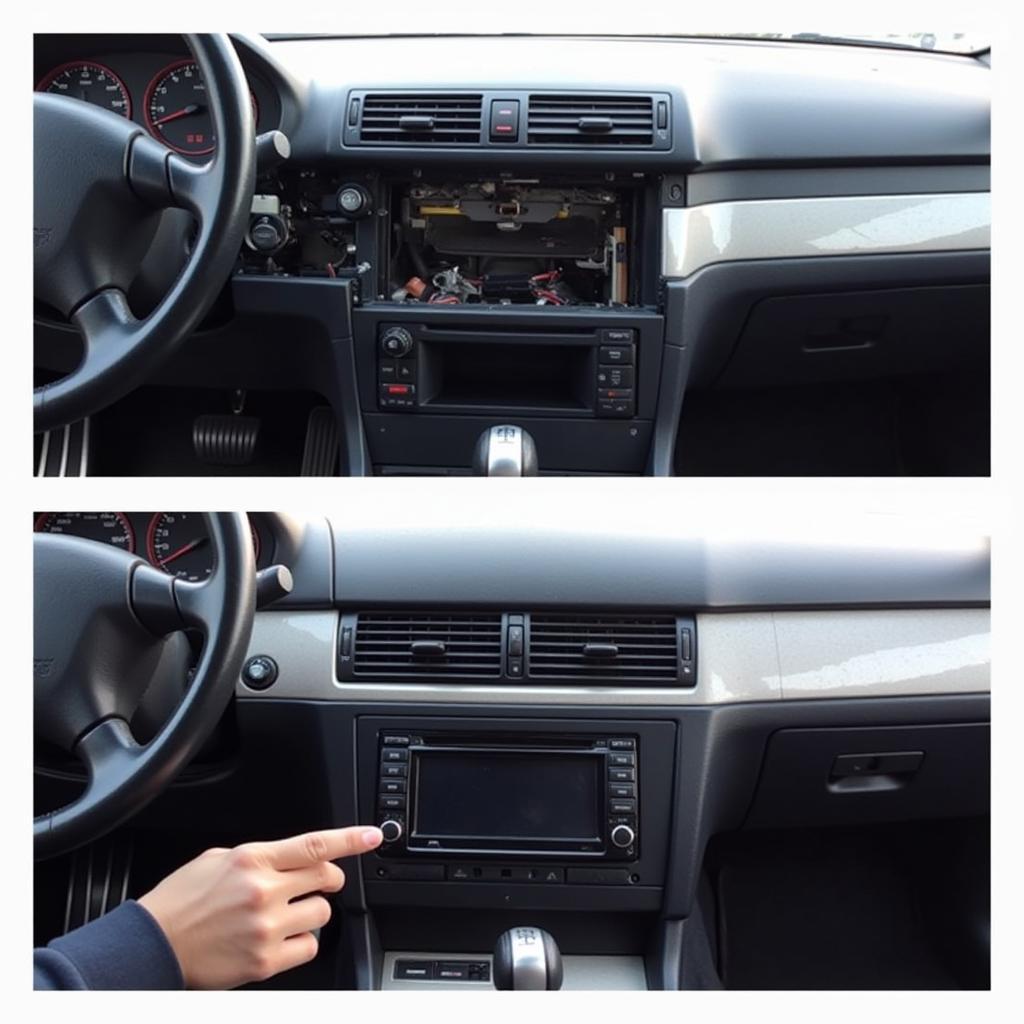 Replacing the BMW E38 Head Unit