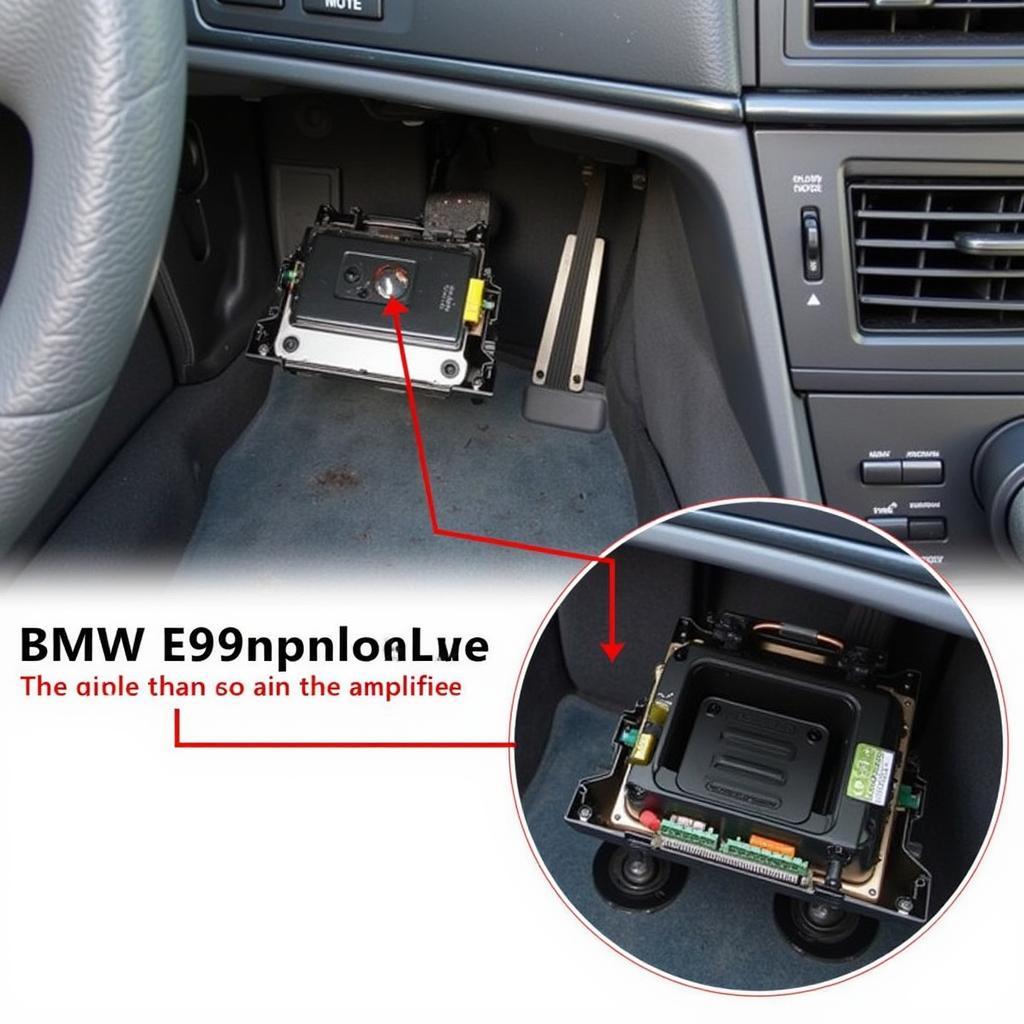 BMW E39 Amplifier Location