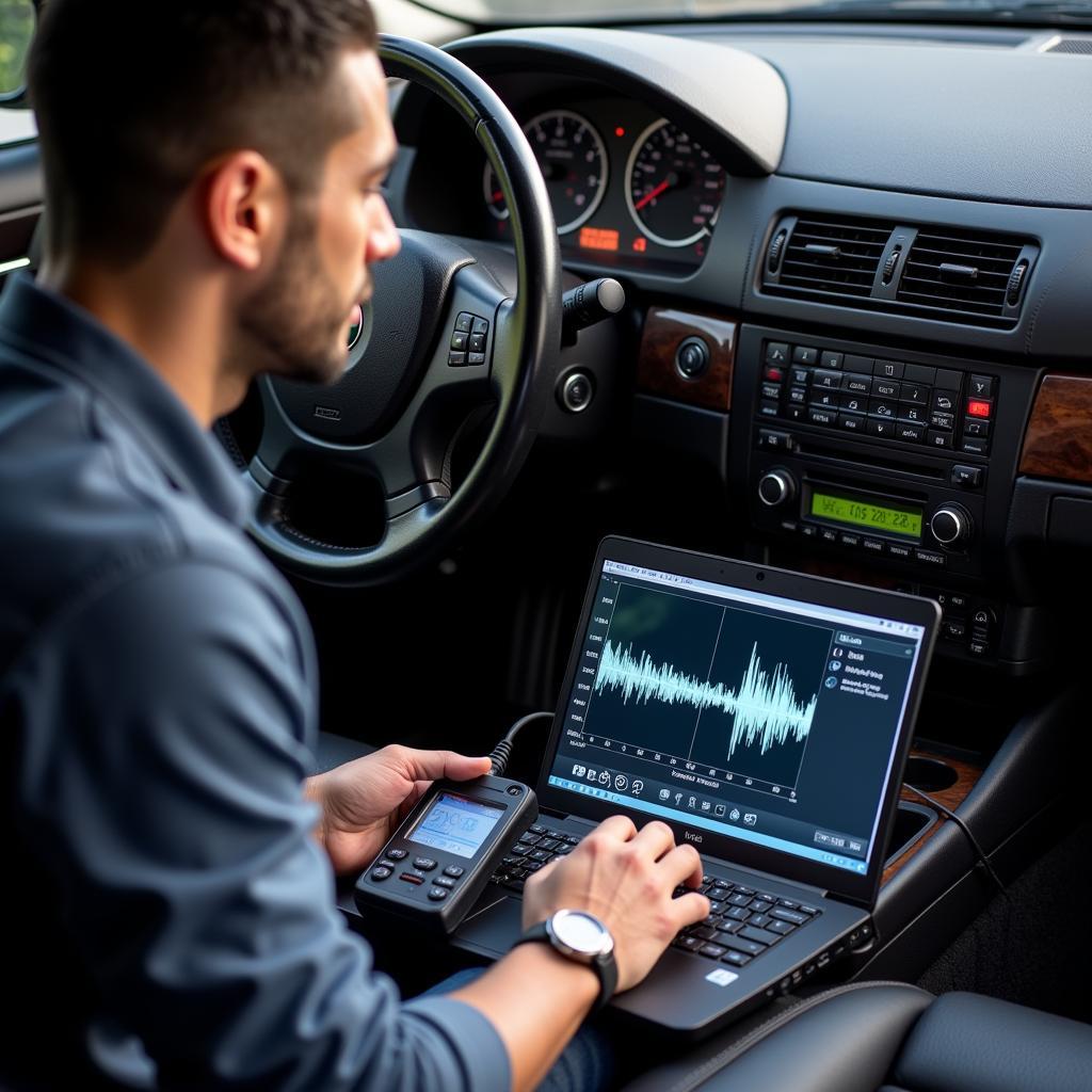 Diagnosing the BMW E39 DSP System