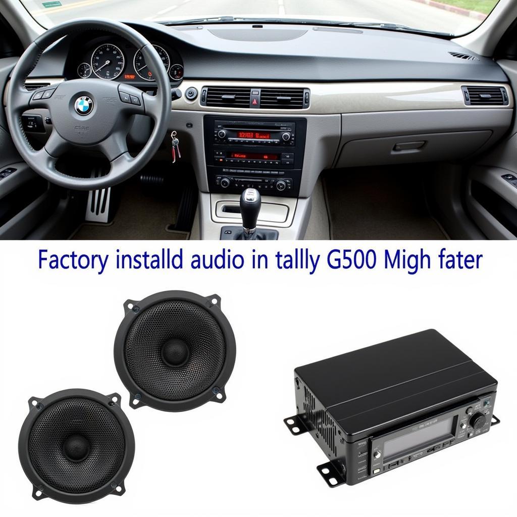 BMW E39 Factory Audio System