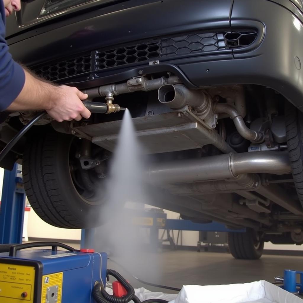 BMW E39 M5 Exhaust Leak Detection