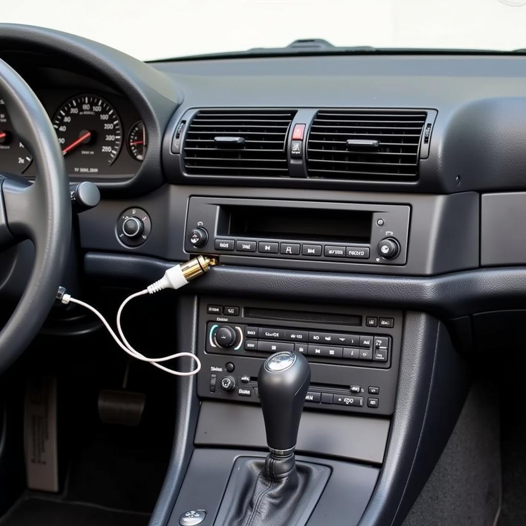 BMW E39 Equipped with a Modern Audio System