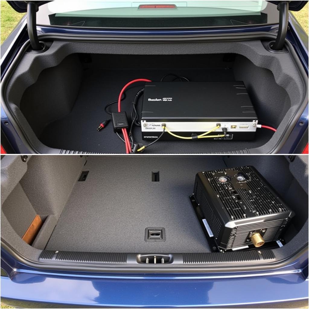 BMW E46 Amplifier and Subwoofer Installation