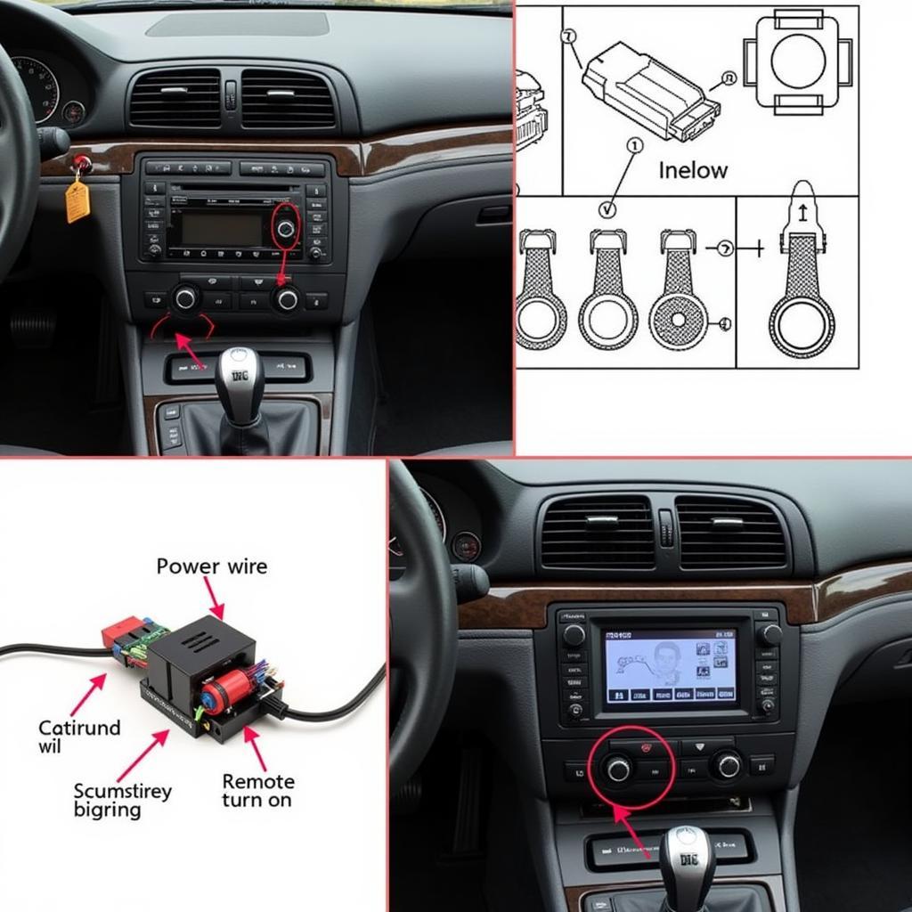 BMW E46 Audio Wiring Diagram Amplifier Installation