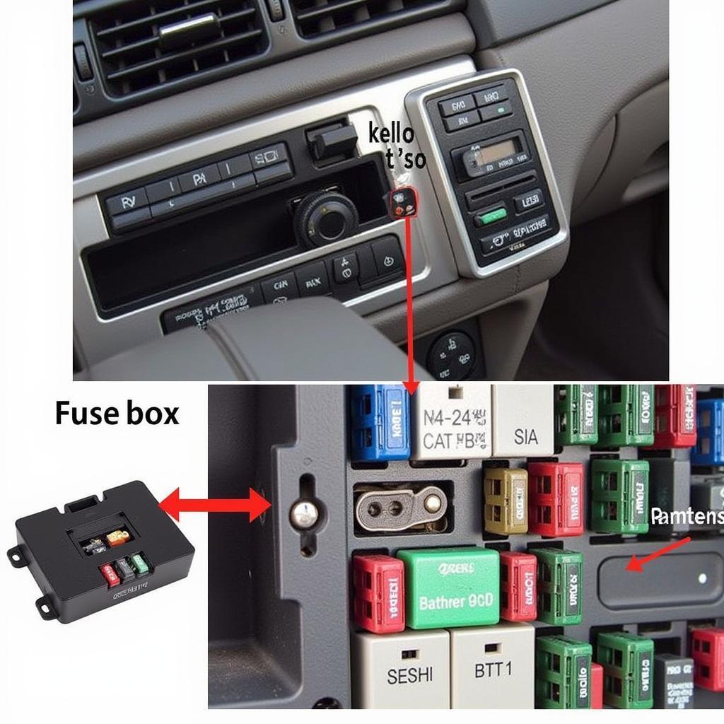 BMW E46 Radio Fuse Box Location