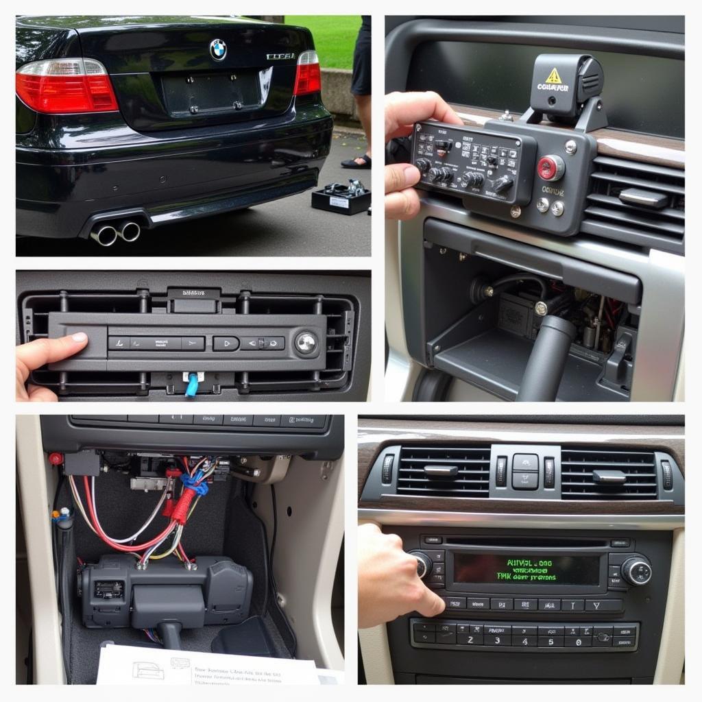 BMW E60 Active Sound System Installation