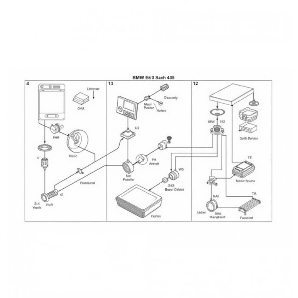 BMW E60 Audio System Components