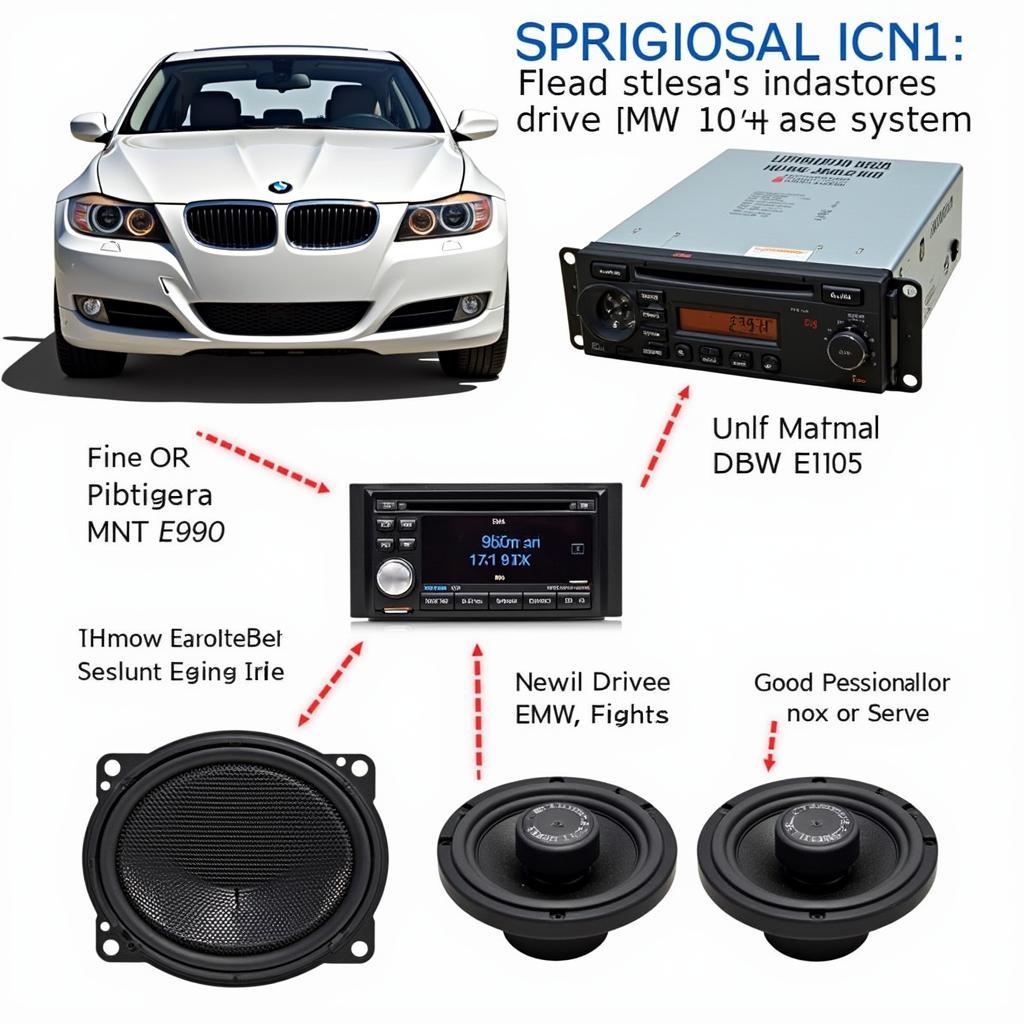 BMW E90 Base Stereo System