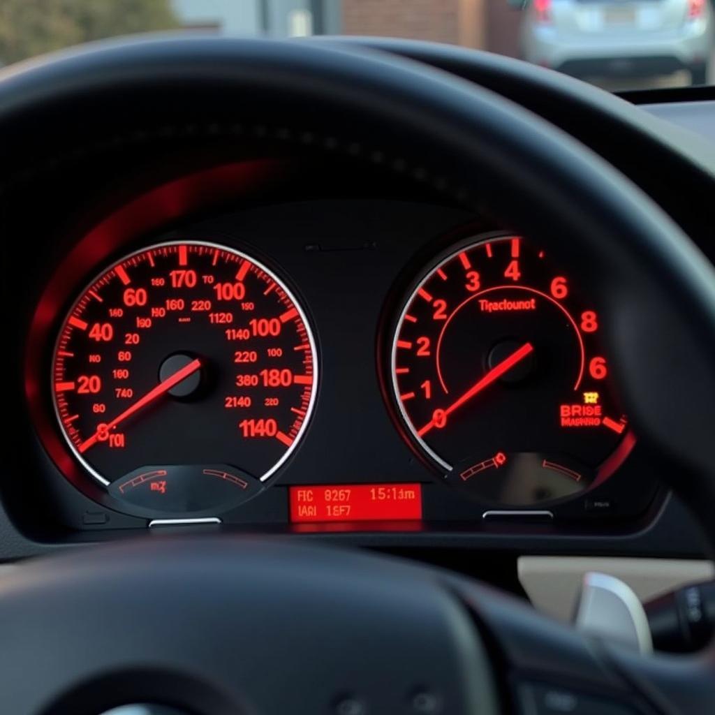 BMW E90 Brake Warning Light Illuminated on Dashboard