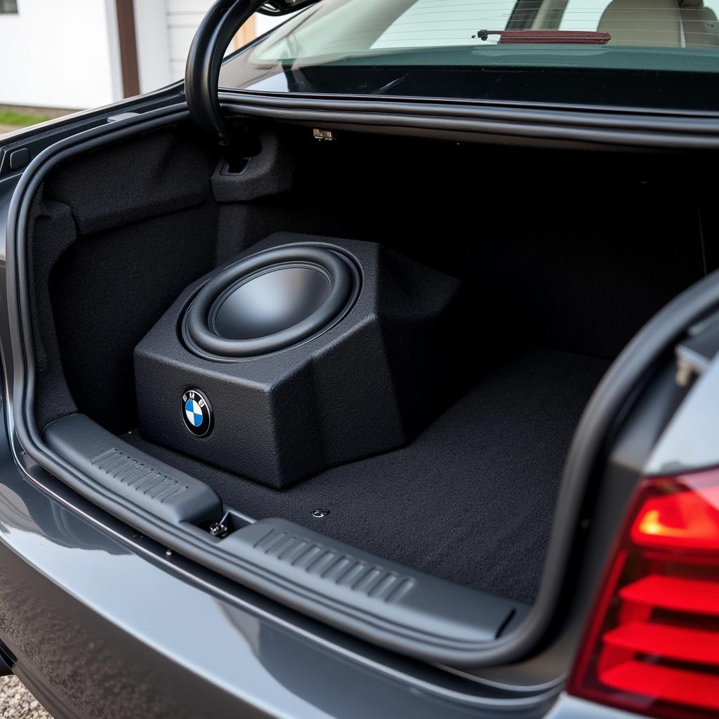 Harman Kardon Subwoofer Upgrade in BMW F31