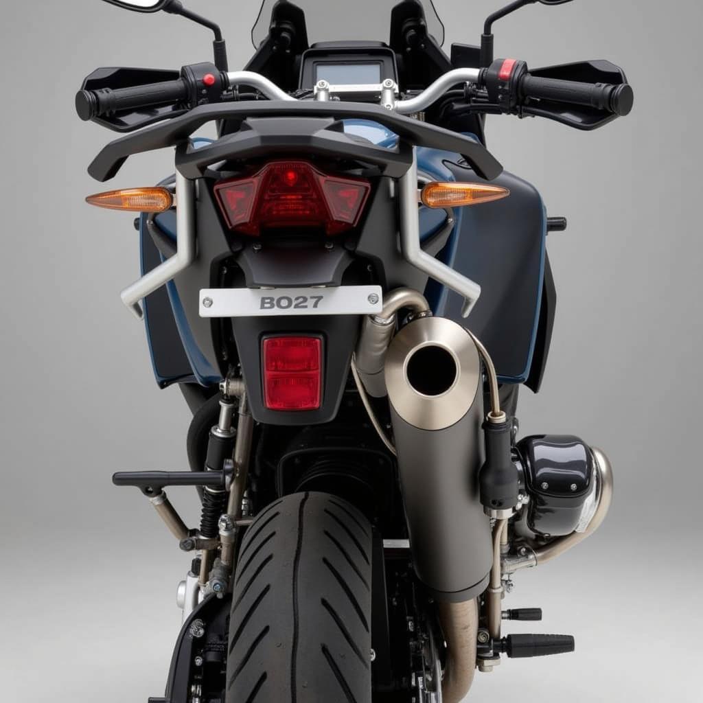 BMW GS 1250 Stock Exhaust System