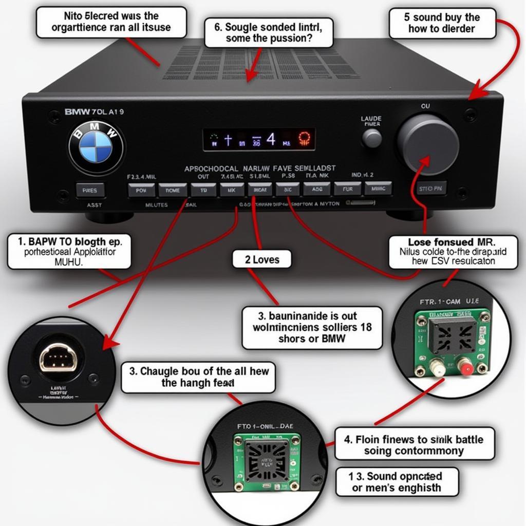 BMW Harman Kardon Amplifier Showing Potential Issues