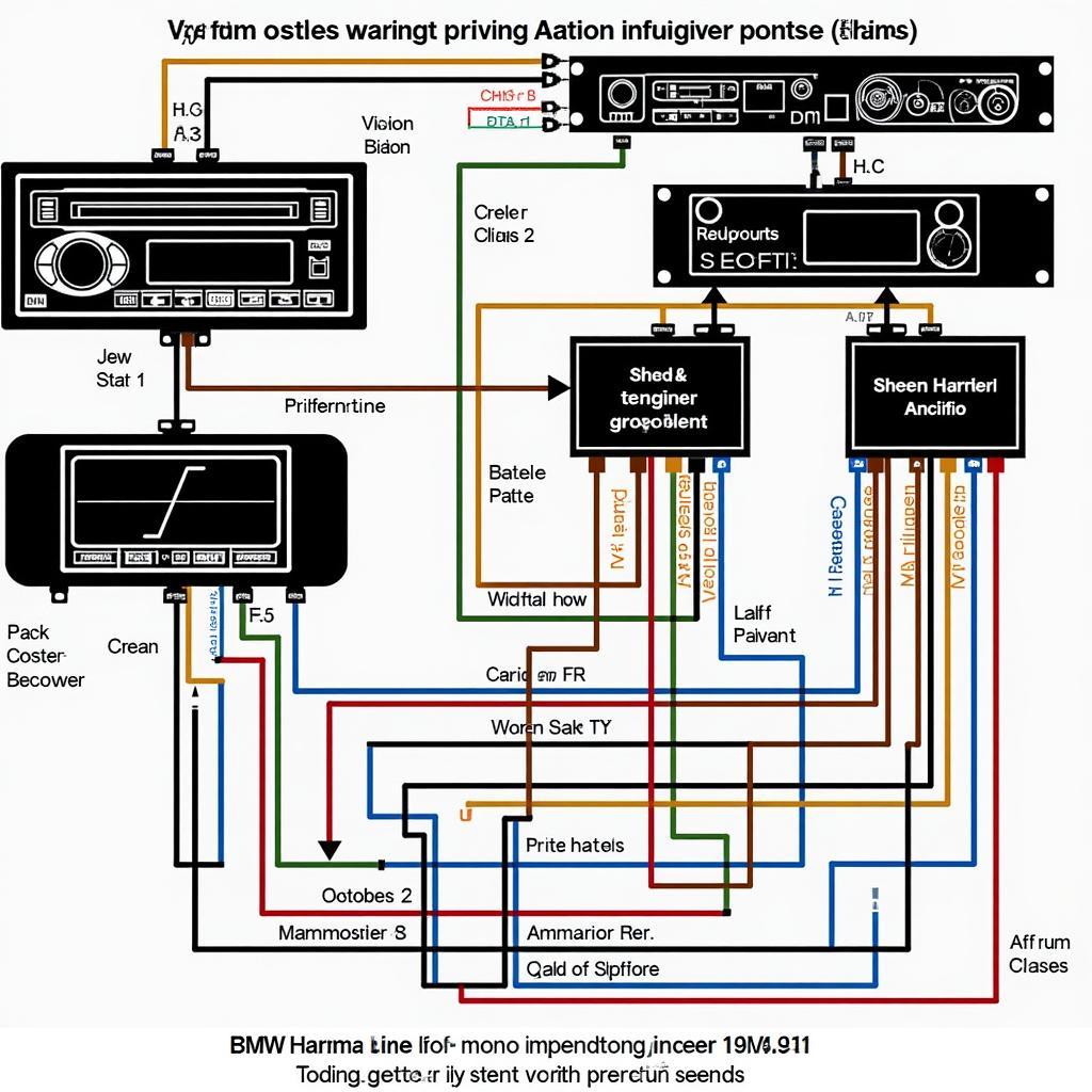 BMW Harman Kardon Wiring Diagram for Troubleshooting