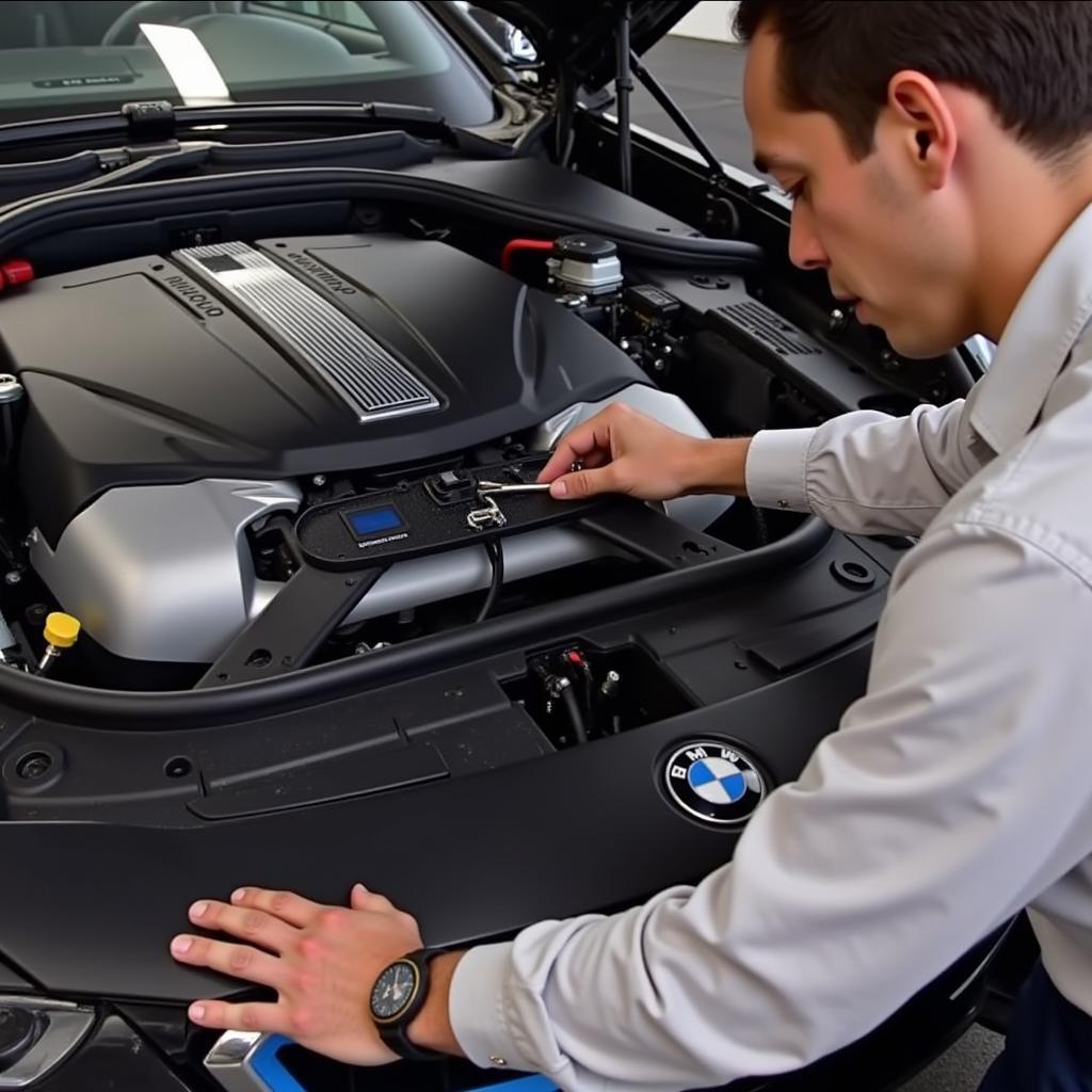 BMW i8 Sound Booster Installation Process